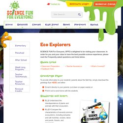 Eco Explorers - Science Fun