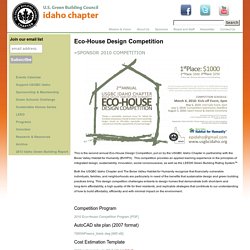Eco-House Design Competition