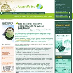 Des écolieux existants cherchent de nouveaux habitants ! - Ces écohameaux évovillages ou habitats - Reseau Eco