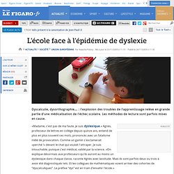 France : L'école face à l'épidémie de dyslexie