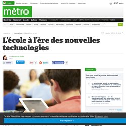 L’école à l’ère des nouvelles technologies