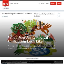 What Does An Ecological Civilization Look Like? - YES! Magazine