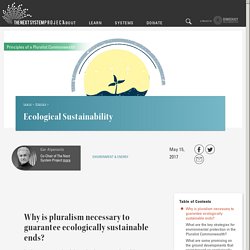 Ecological Sustainability