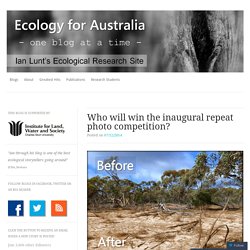 Vegetation Ecology for Southern Australia