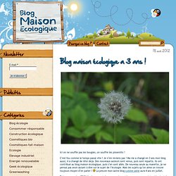 Blog écologie