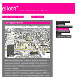 _ Ecologies urbaines - Elioth - Inventors, Designers, Engineers