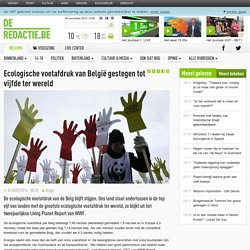 Ecologische voetafdruk van België gestegen tot vijfde ter wereld