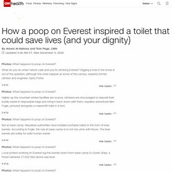 EcoLoo: How a poop on Everest inspired a new type of toilet