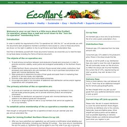EcoMart Northern Rivers Co-op Ltd :: Join