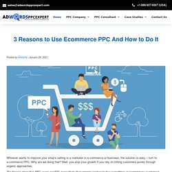 3 Reasons to Use Ecommerce PPC And How to Do It