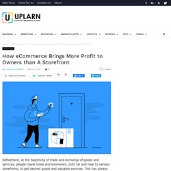Will Ecommerce Bring More Profit to the Owners Than the Storefront