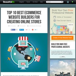Top 10 Best eCommerce Website Builders for Creating Online Stores