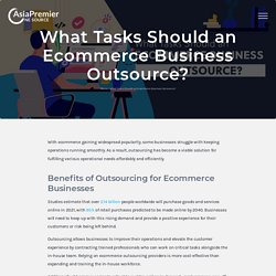 What Tasks Should an Ecommerce Business Outsource?