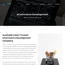 Best eCommerce Web Development Company Australia