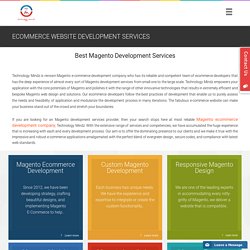 Take your retail business to new heights with our industry-leading eCommerce Development Services