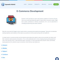 Best Ecommerce Website Development & Services Company Mumbai