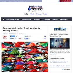 Ecommerce in India: Small Merchants Finding Niches