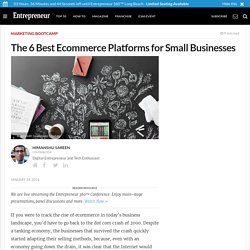 The 6 Best Ecommerce Platforms for Small Businesses