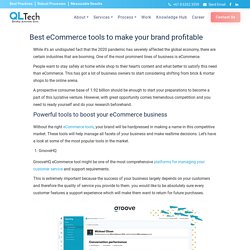 Best eCommerce tools to make your brand profitable