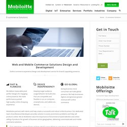 Custom eCommerce Website Design & Development Solutions