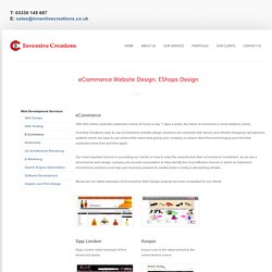 eCommerce web design company