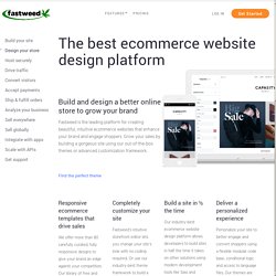 The best ecommerce website design platform