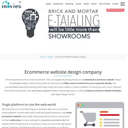 Ecommerce website design company