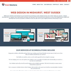 Ecomsolutions Web Design near Midhurst