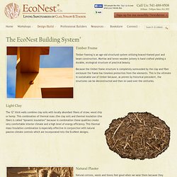 Clay-Straw and Timber Frame Homes - Iceweasel