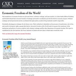 CATO Economic Freedom of the World