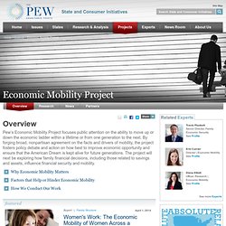 Economic Mobility Project - The Pew Charitable Trusts