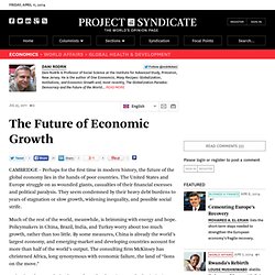 The Future of Economic Growth - Dani Rodrik