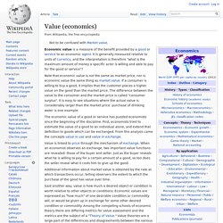 Value (economics)