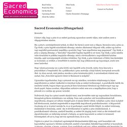 Sacred Economics (Hungarian)