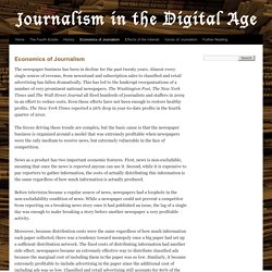 Journalism in the Digital Age