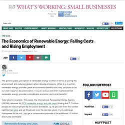 The Economics of Renewable Energy: Falling Costs and Rising Employment