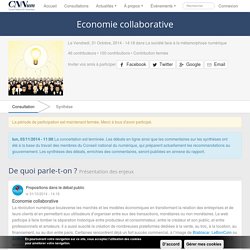 Economie collaborative