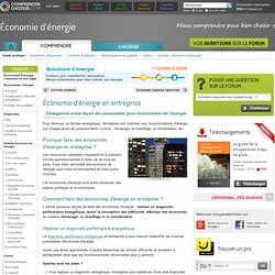 Economie d'énergie en entreprise : conseils et astuces