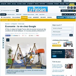 Economie : la vie chez Google