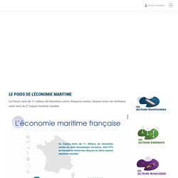 L'économie maritime - Cluster Maritime Français