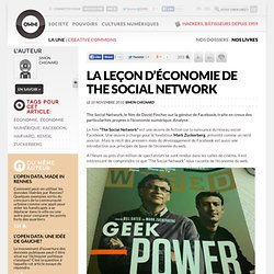 La leçon d’économie de The Social Network » Article » OWNI, Digital Journalism