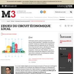 L'enjeu du circuit économique local : Millenaire 3, Développer l'économie de proximité