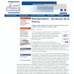 Mondialisation : les atouts de la France