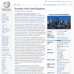Economy of the United Kingdom - Wikipedia