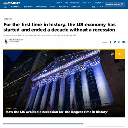 US economy avoids a recession for the longest time ever