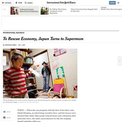To Rescue Economy, Japan Turns to Supermom - NYTimes.com