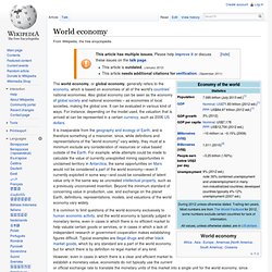 World economy - Wiki