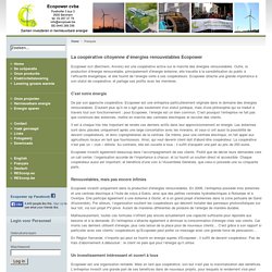Ecopower cvba - Français