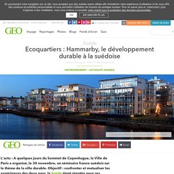 Ecoquartiers : Hammarby, le développement durable à la suédoise