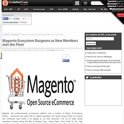 Magneto Ecosystem Burgeons as New Members Join the Fleet